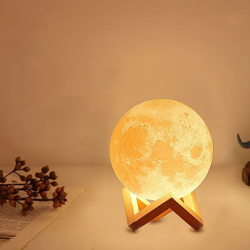 3D Moon Lamp - LED Night Light