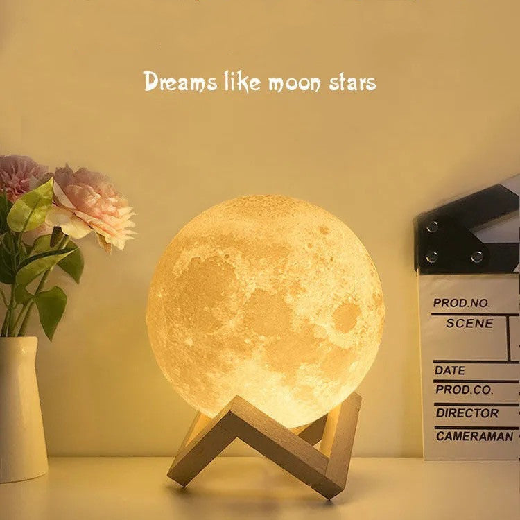 3D Moon Lamp - LED Night Light